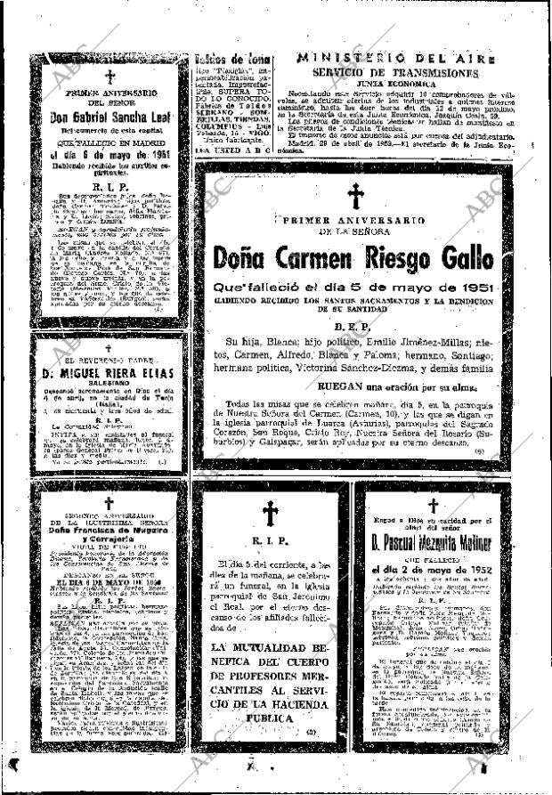 ABC MADRID 04-05-1952 página 54