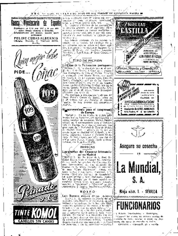 ABC SEVILLA 08-05-1952 página 20