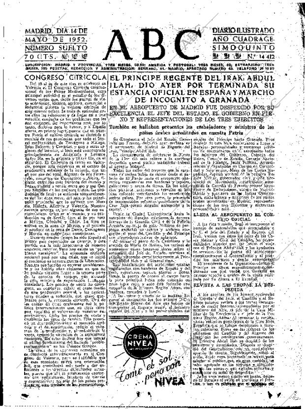 ABC MADRID 14-05-1952 página 23