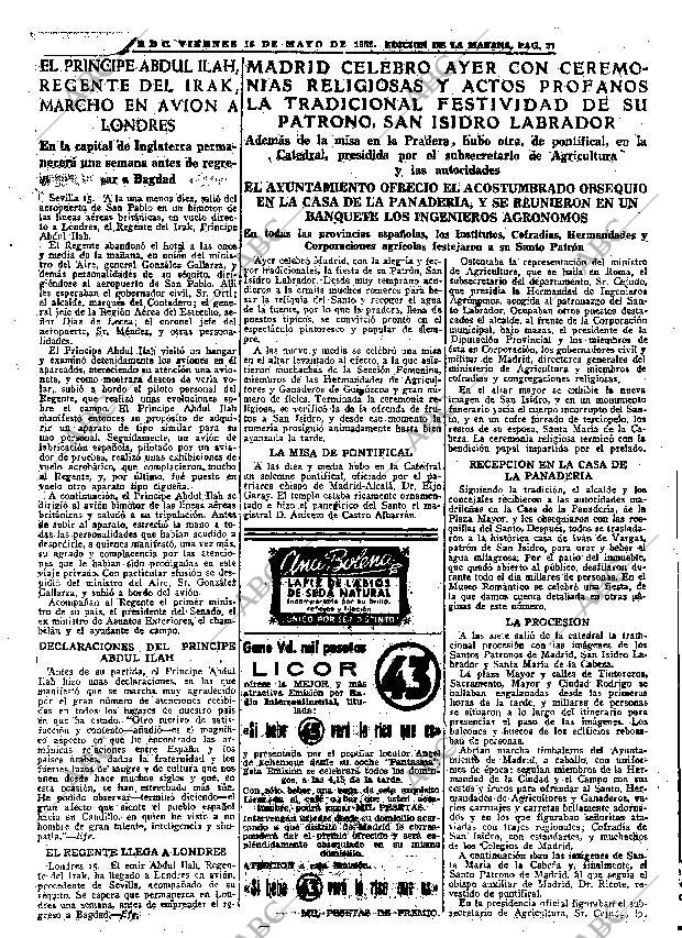 ABC MADRID 16-05-1952 página 19