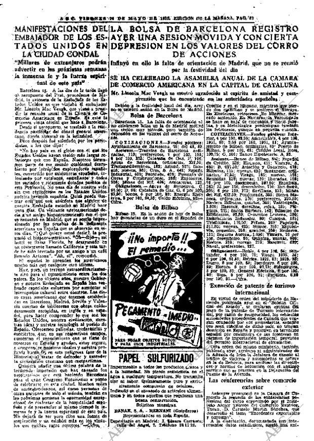 ABC MADRID 16-05-1952 página 29