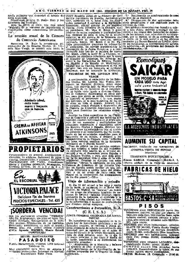 ABC MADRID 16-05-1952 página 30