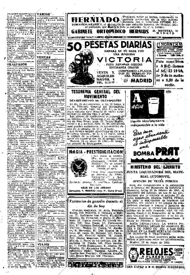 ABC MADRID 16-05-1952 página 38