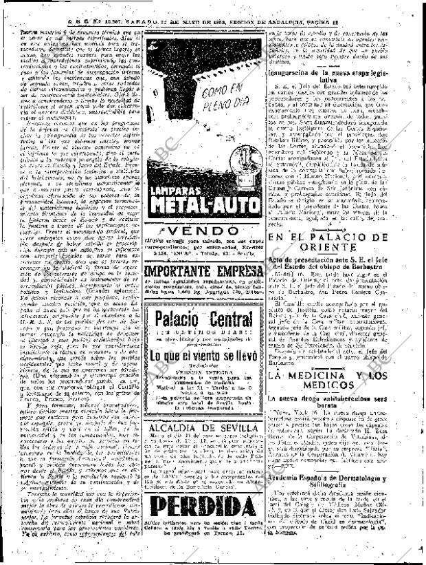 ABC SEVILLA 17-05-1952 página 12