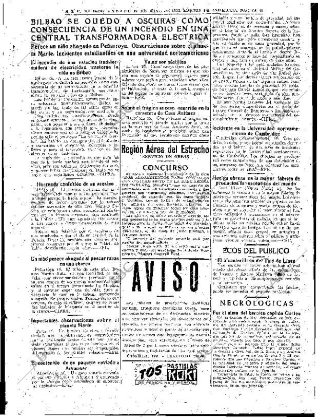ABC SEVILLA 17-05-1952 página 19