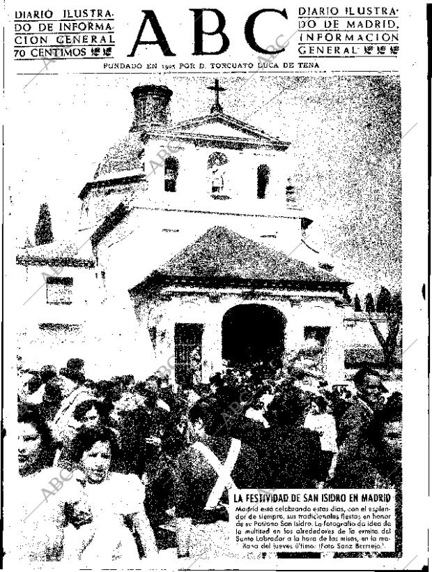 ABC SEVILLA 18-05-1952 página 1