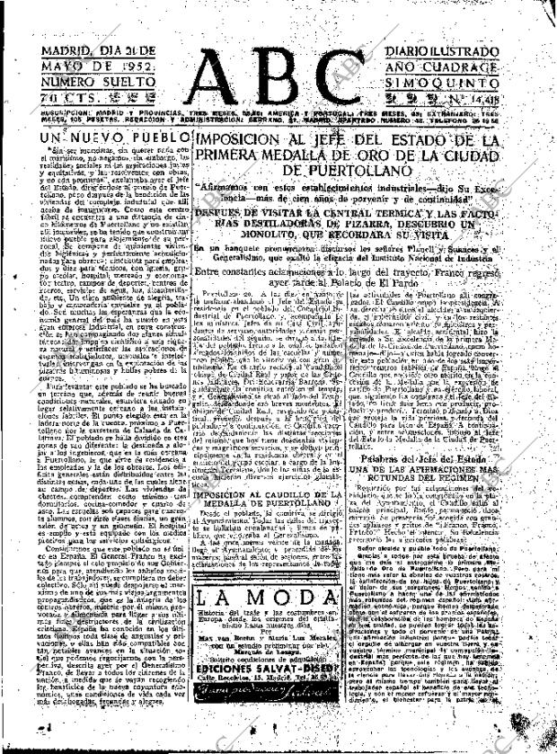 ABC MADRID 21-05-1952 página 15