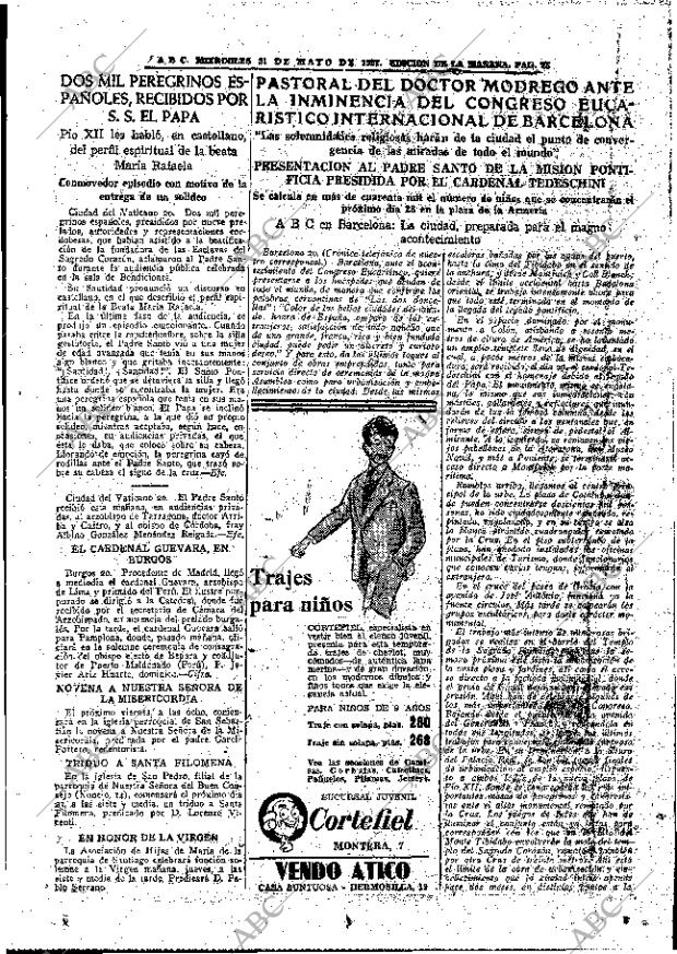 ABC MADRID 21-05-1952 página 25