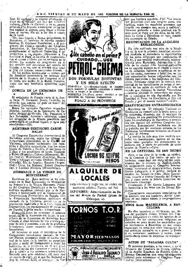 ABC MADRID 23-05-1952 página 24