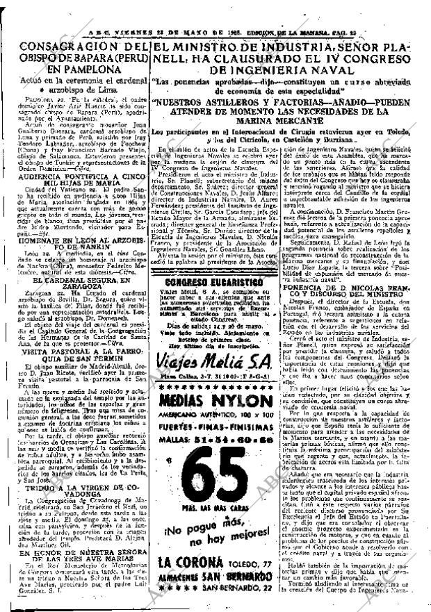 ABC MADRID 23-05-1952 página 29