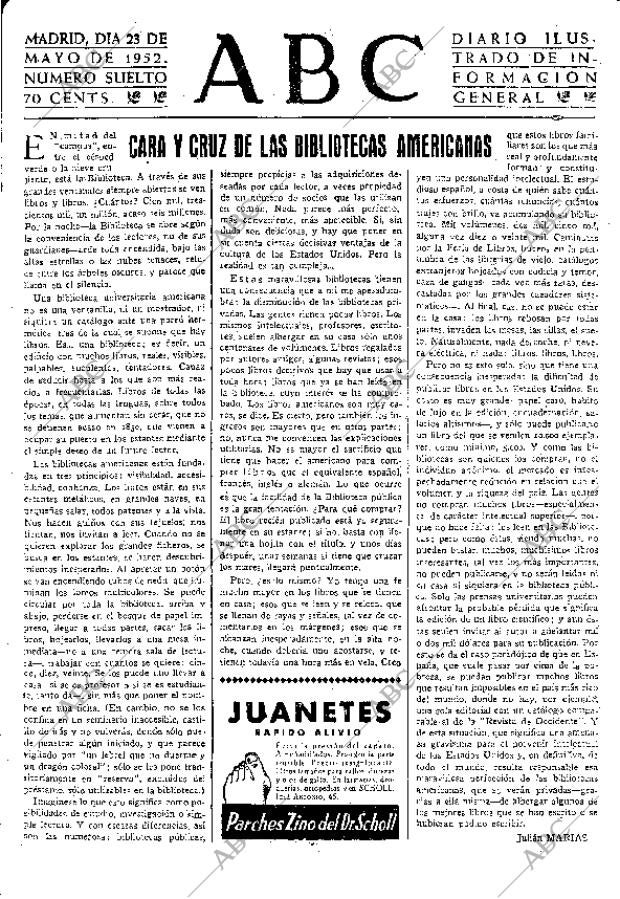 ABC MADRID 23-05-1952 página 3