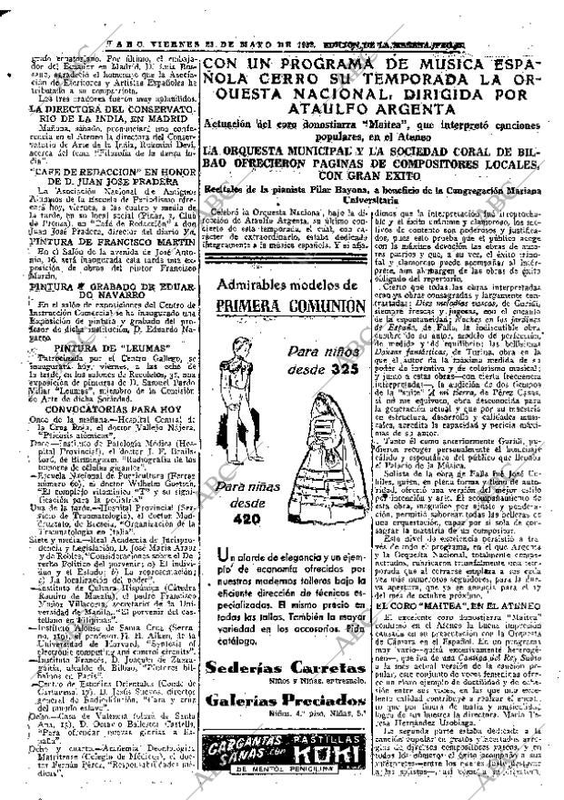 ABC MADRID 23-05-1952 página 33