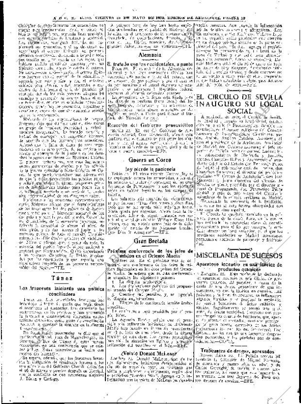 ABC SEVILLA 23-05-1952 página 10