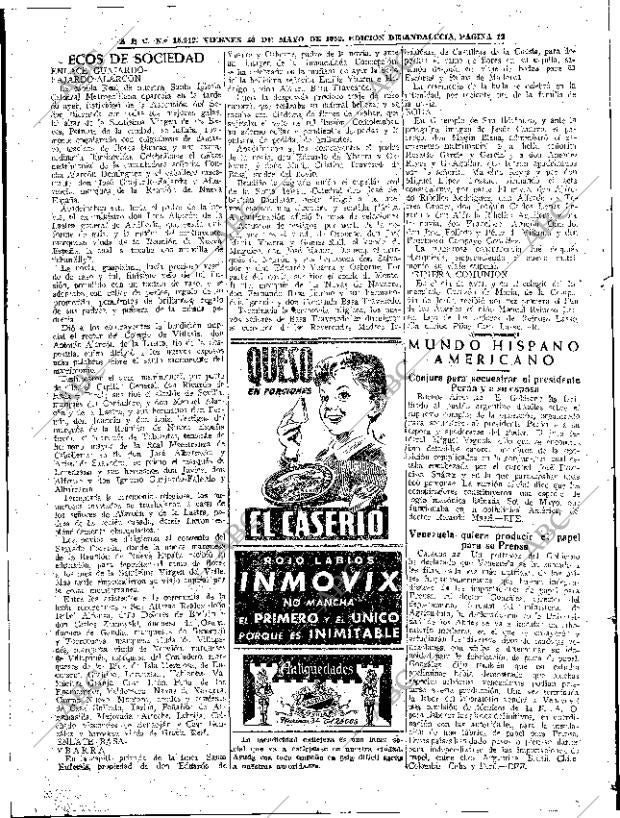 ABC SEVILLA 23-05-1952 página 12