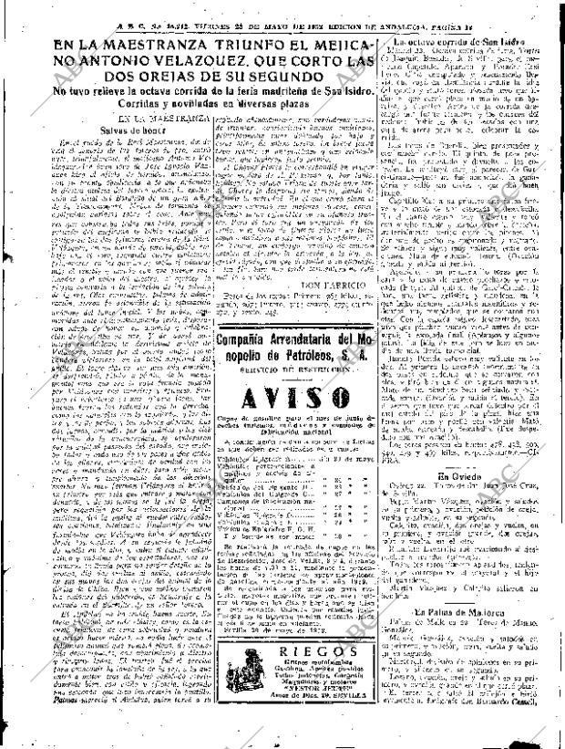 ABC SEVILLA 23-05-1952 página 17