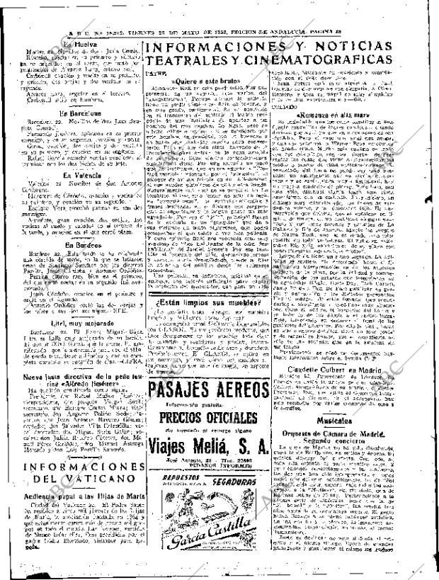 ABC SEVILLA 23-05-1952 página 18