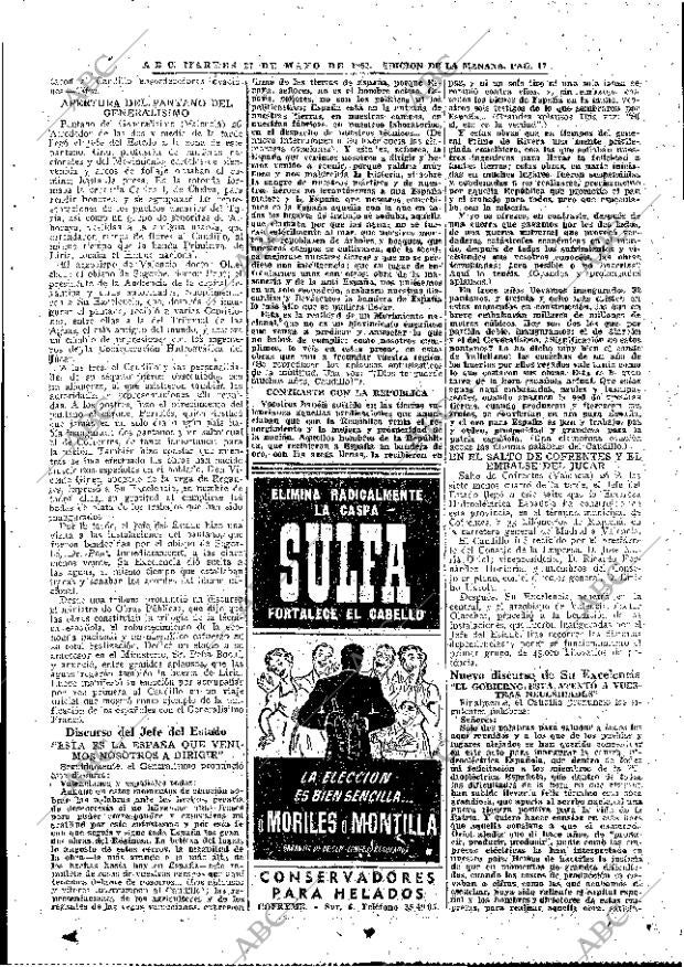 ABC MADRID 27-05-1952 página 17