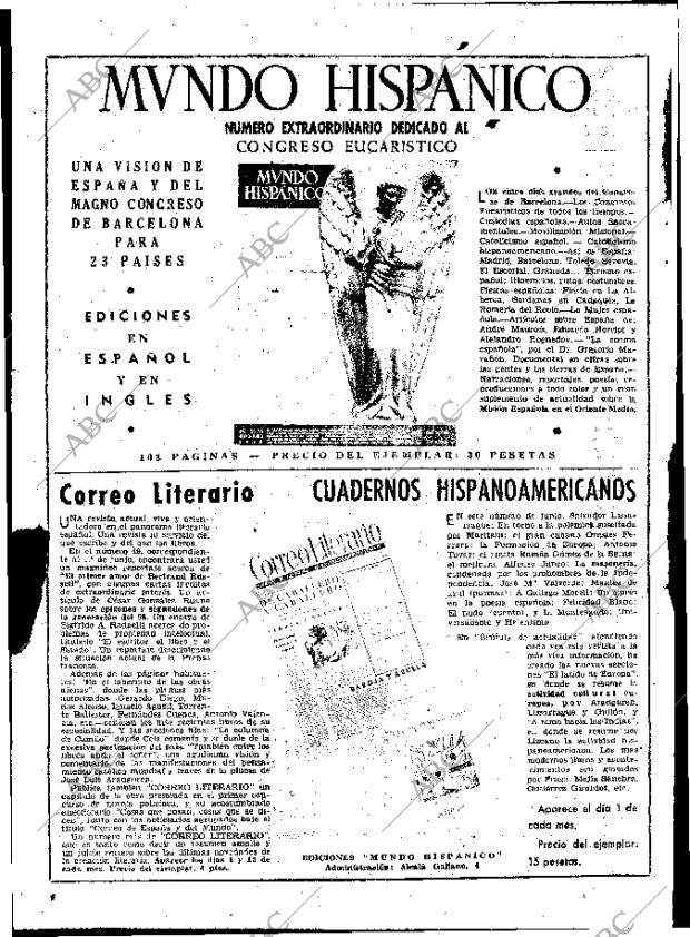 ABC MADRID 27-05-1952 página 2