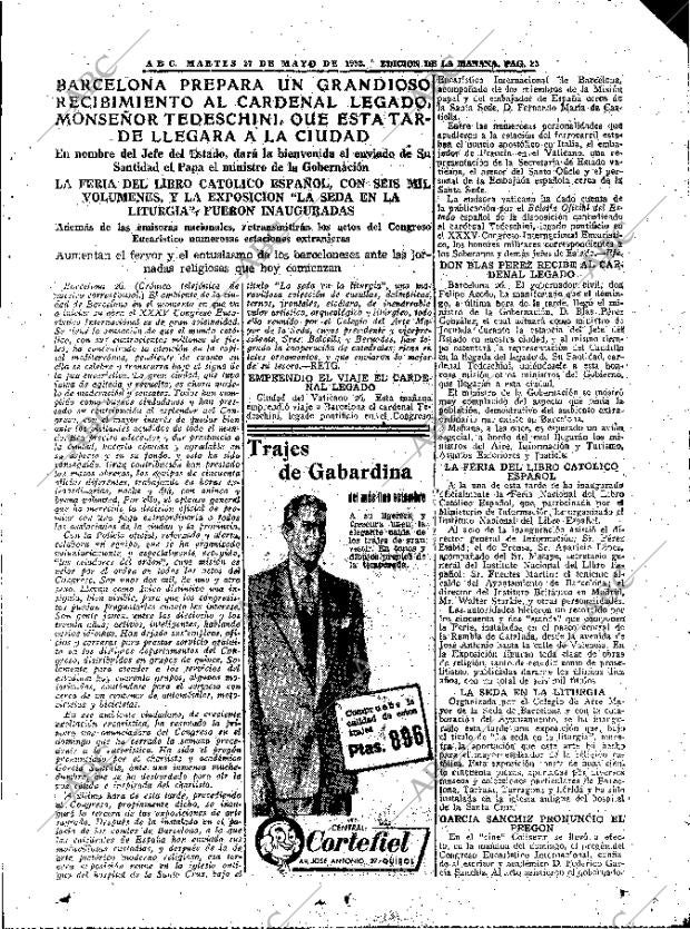ABC MADRID 27-05-1952 página 23