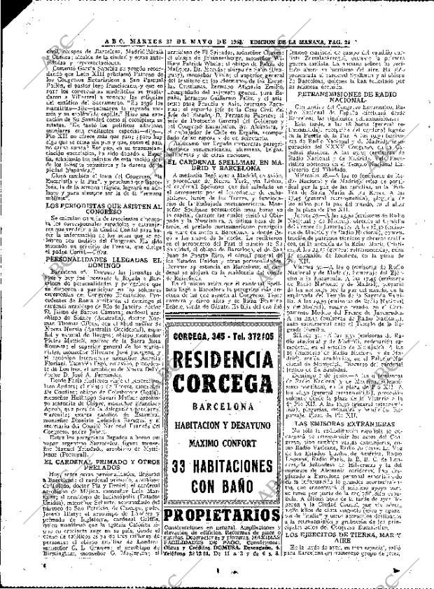 ABC MADRID 27-05-1952 página 24