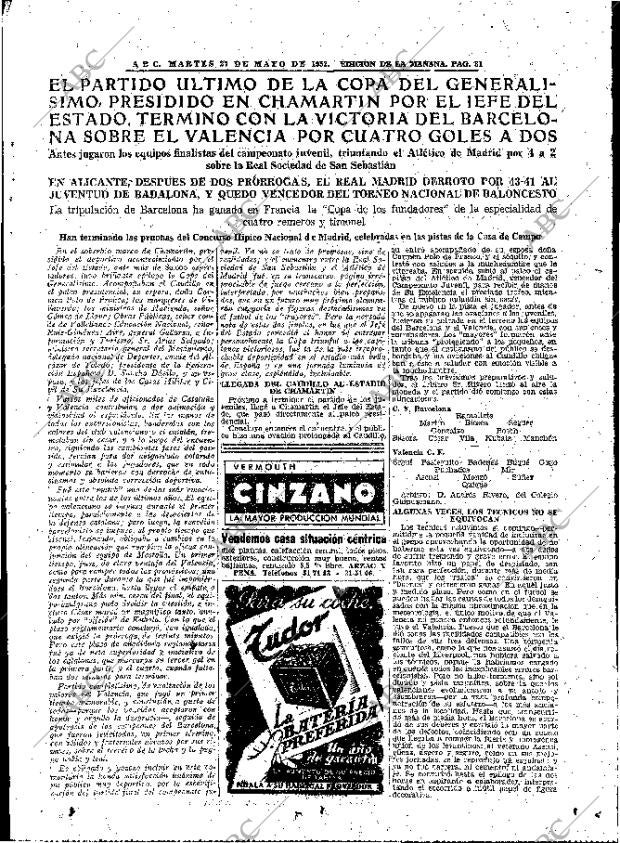 ABC MADRID 27-05-1952 página 31