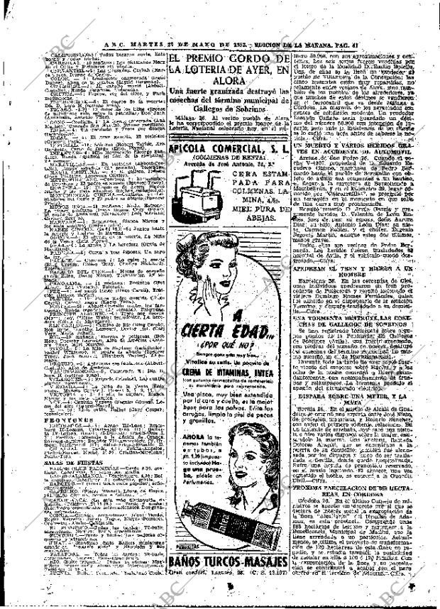 ABC MADRID 27-05-1952 página 41