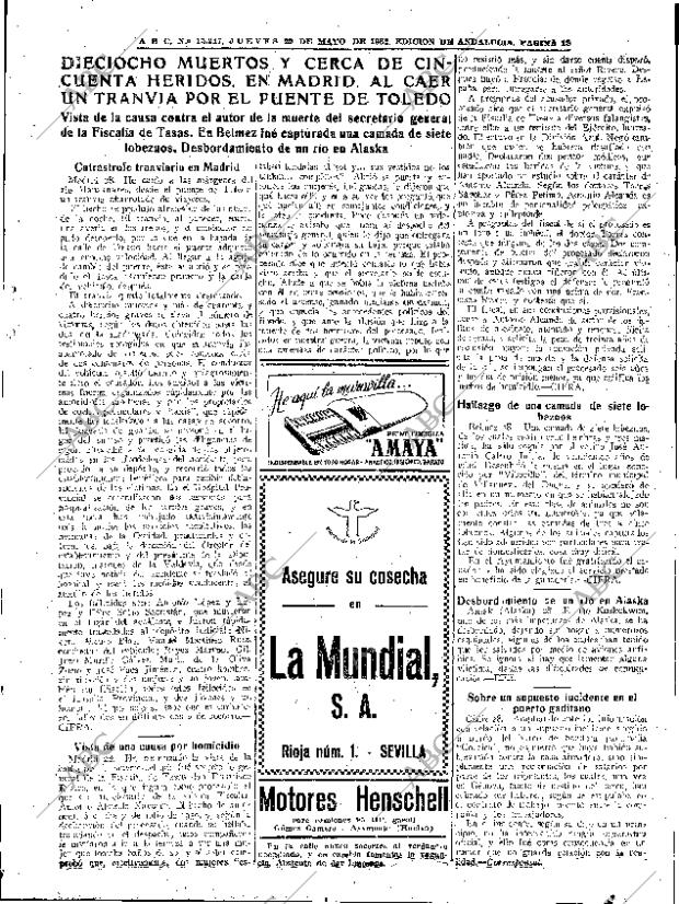 ABC SEVILLA 29-05-1952 página 11