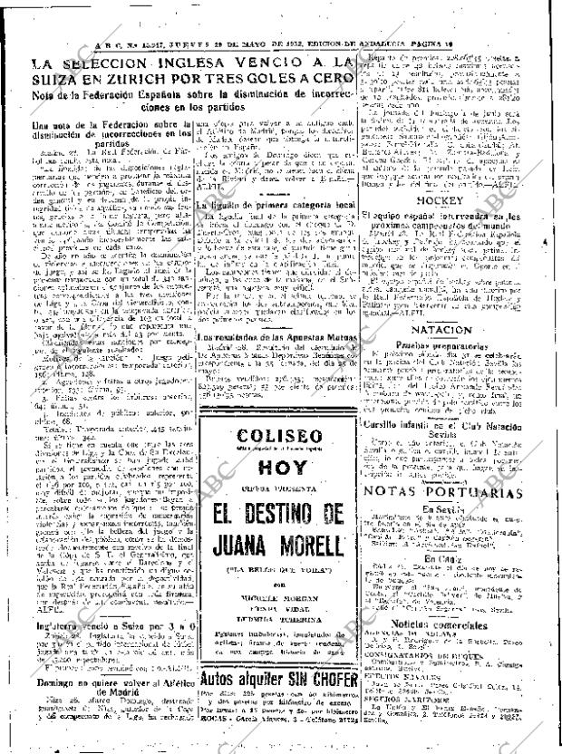 ABC SEVILLA 29-05-1952 página 16