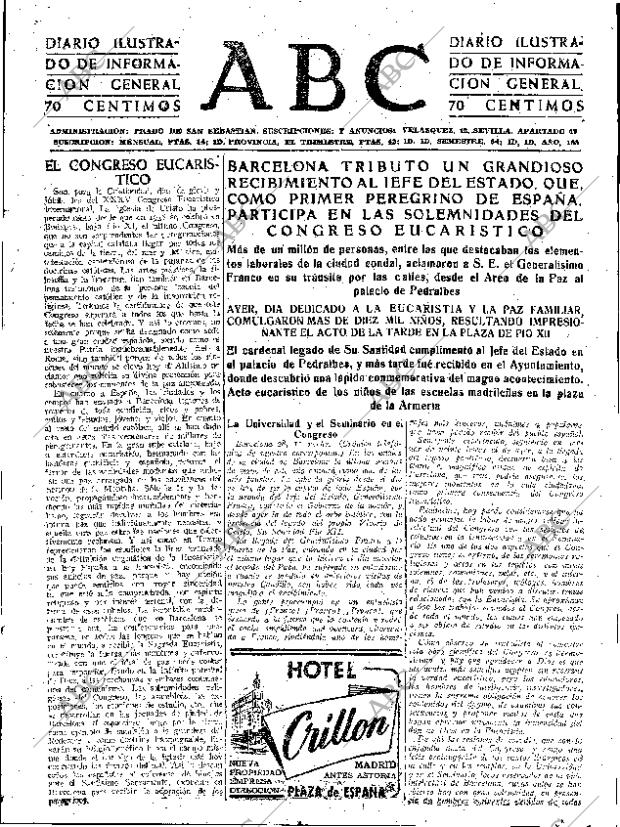 ABC SEVILLA 29-05-1952 página 5