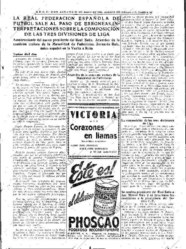 ABC SEVILLA 31-05-1952 página 21