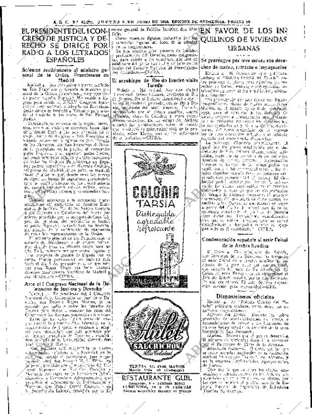 ABC SEVILLA 05-06-1952 página 10