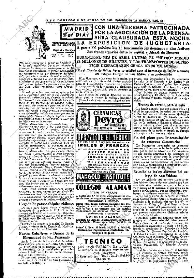 ABC MADRID 08-06-1952 página 41