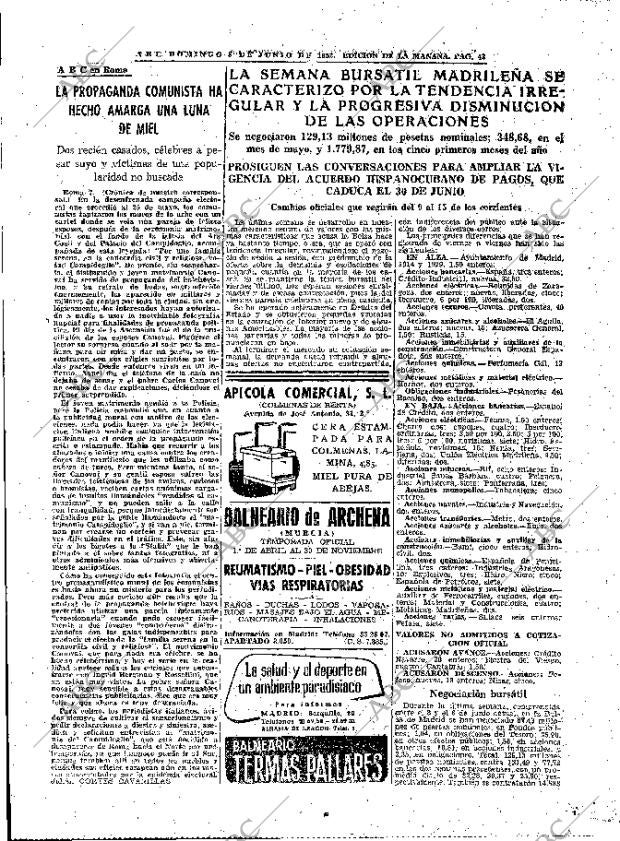 ABC MADRID 08-06-1952 página 43