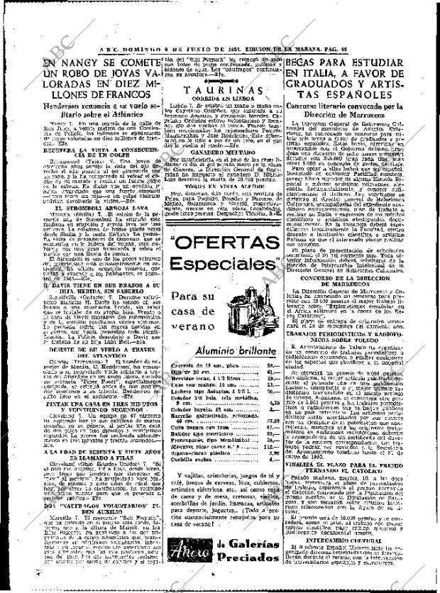 ABC MADRID 08-06-1952 página 46