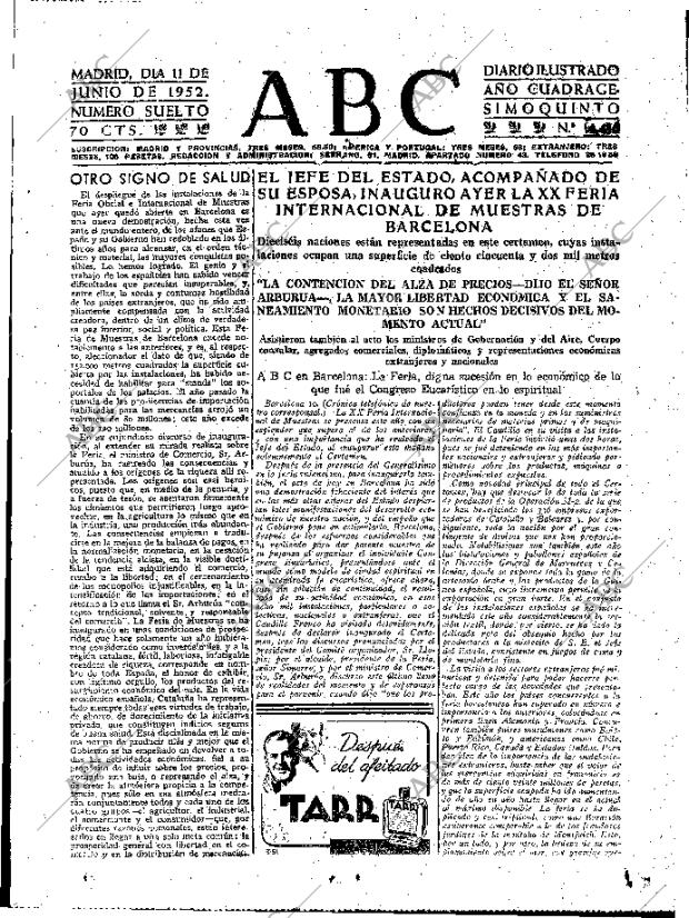 ABC MADRID 11-06-1952 página 23