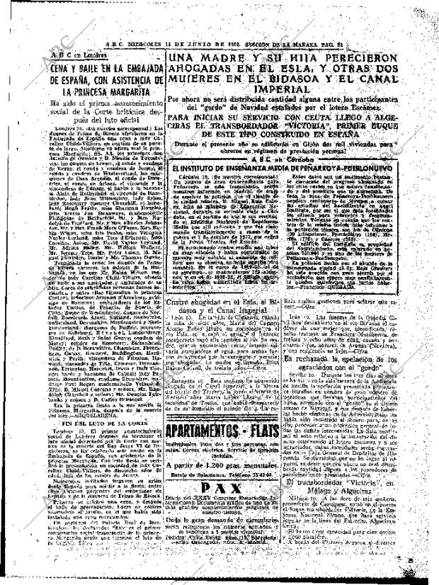 ABC MADRID 11-06-1952 página 31