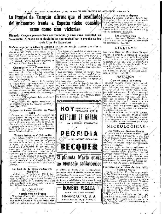 ABC SEVILLA 11-06-1952 página 19