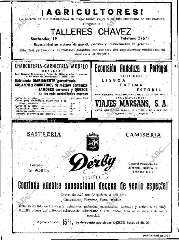 ABC SEVILLA 17-06-1952 página 4