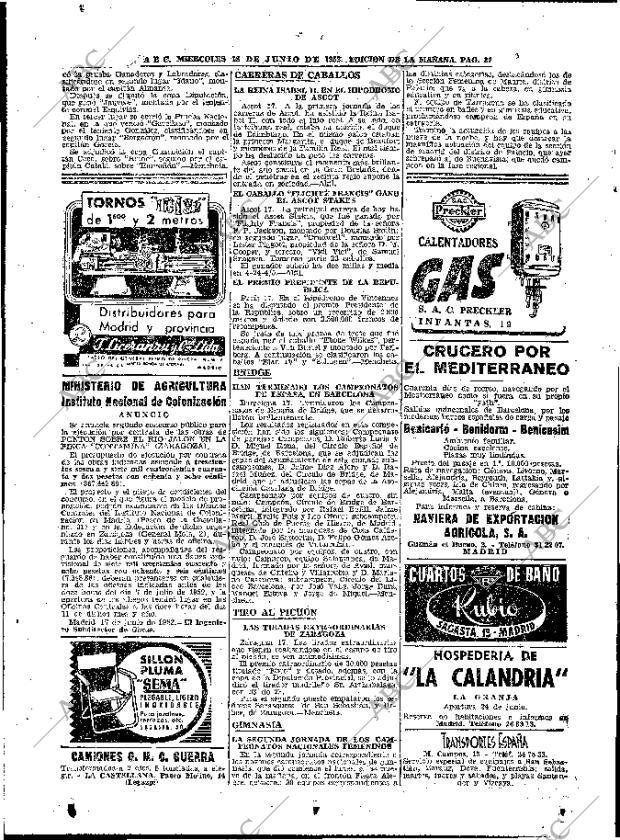 ABC MADRID 18-06-1952 página 32