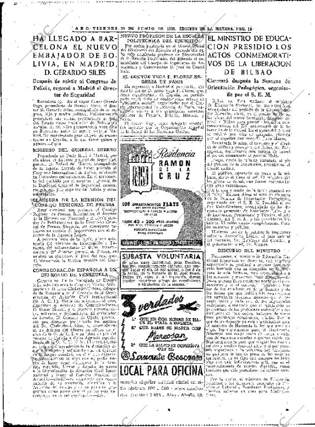 ABC MADRID 20-06-1952 página 18