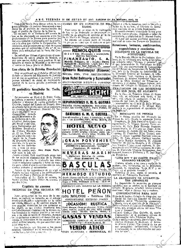 ABC MADRID 20-06-1952 página 24