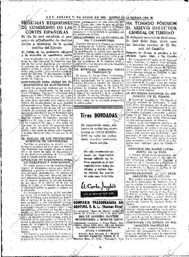 ABC MADRID 21-06-1952 página 20