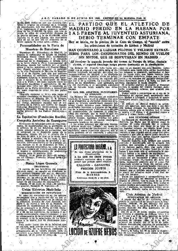 ABC MADRID 21-06-1952 página 29