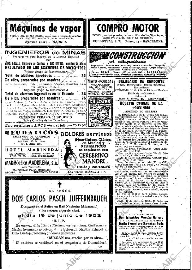 ABC MADRID 21-06-1952 página 39