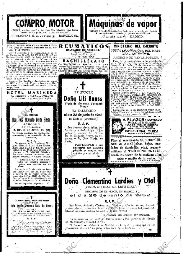 ABC MADRID 27-06-1952 página 29