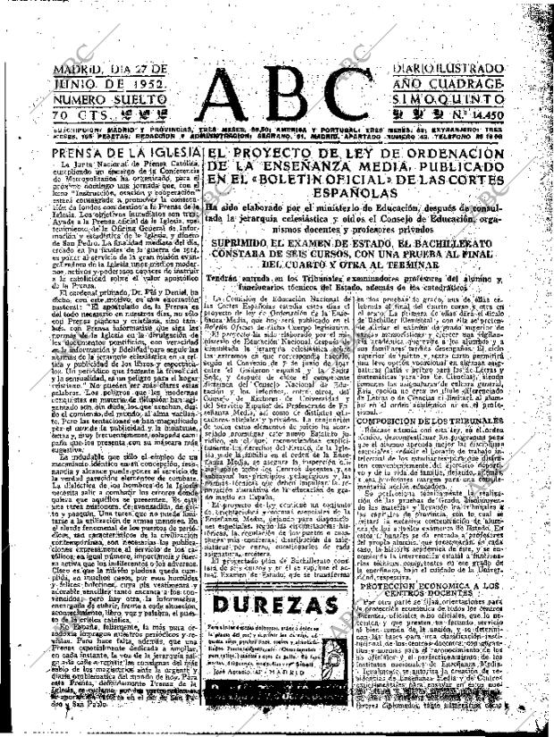 ABC MADRID 27-06-1952 página 7
