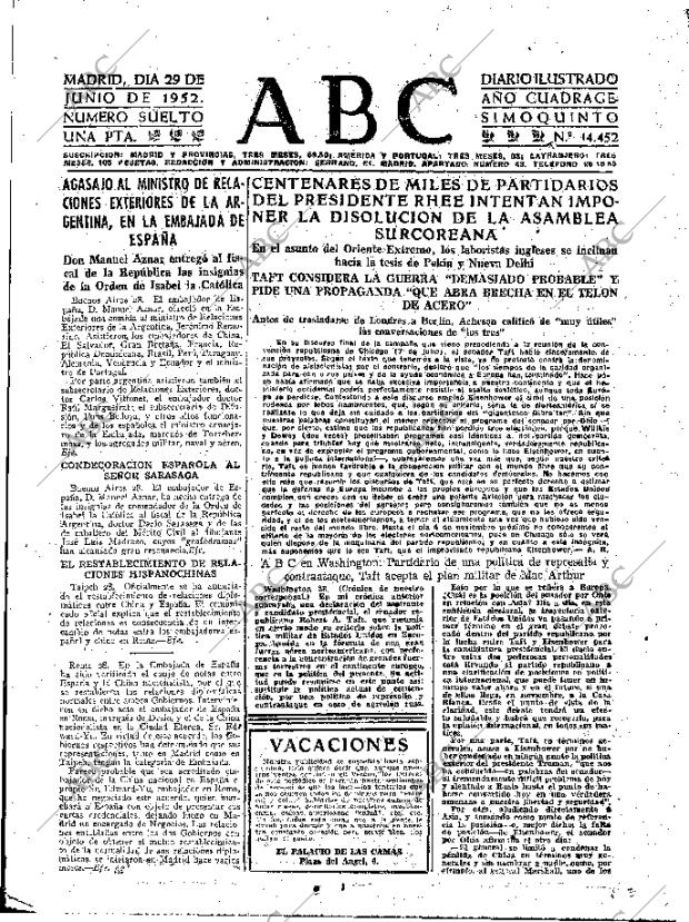 ABC MADRID 29-06-1952 página 23