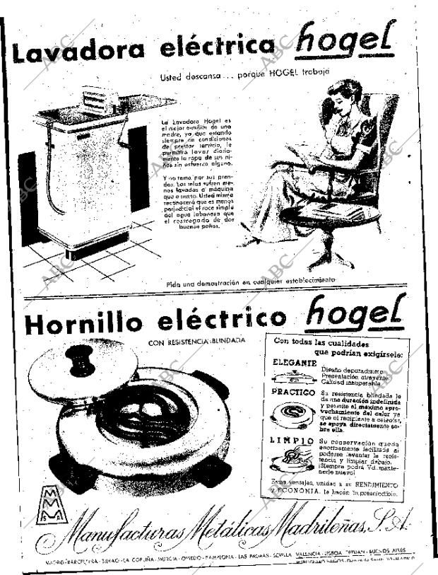 ABC SEVILLA 29-06-1952 página 6