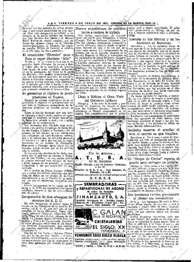 ABC MADRID 04-07-1952 página 14