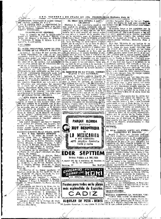 ABC MADRID 04-07-1952 página 22